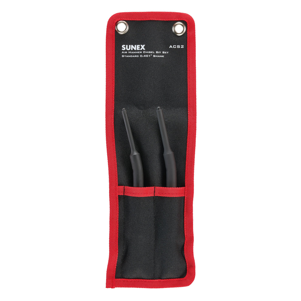Pin Driver Chisel Air Hammer Chisel Hinge Pin Driver 2 Piece Set In Portable Tool Roll ...