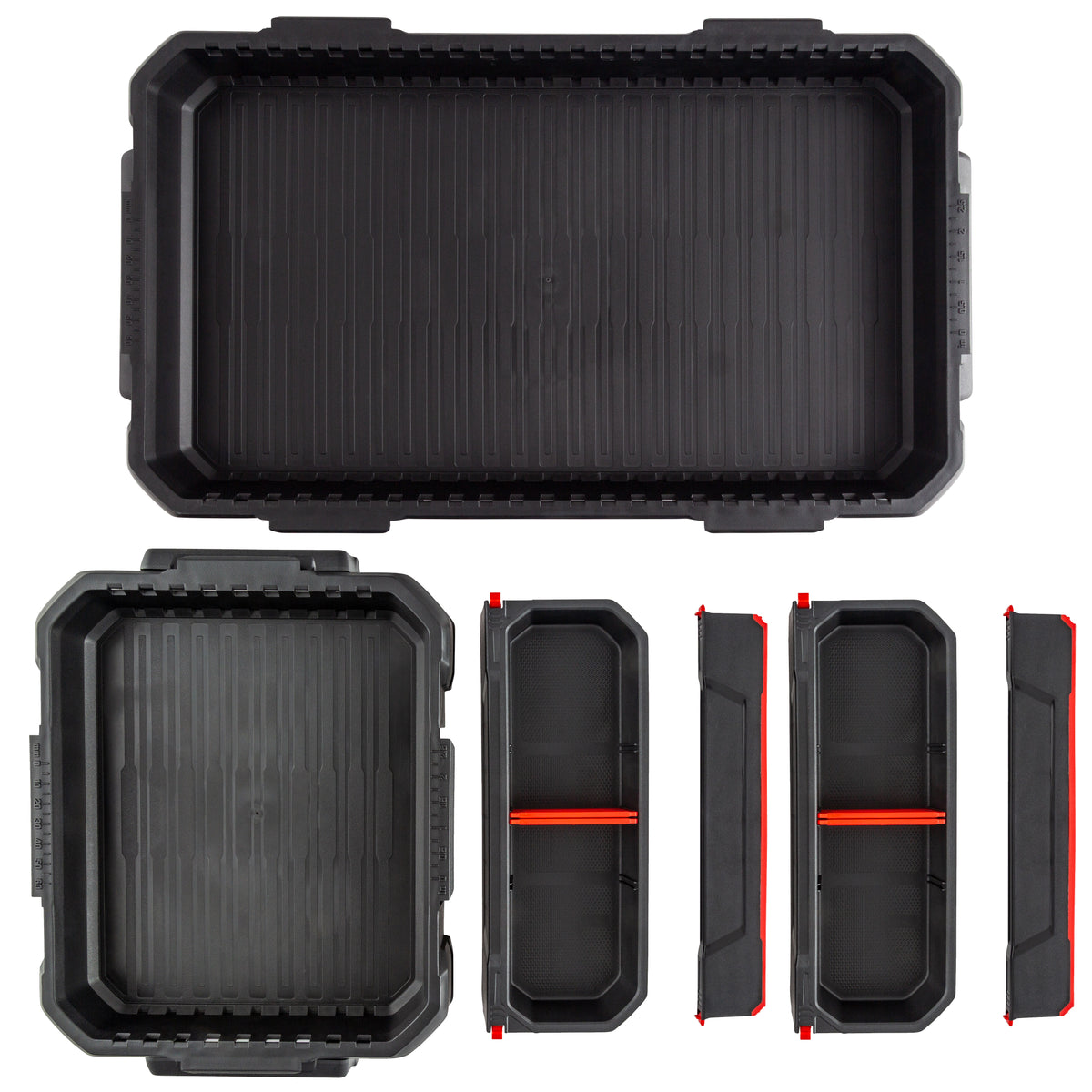 12 PIECE FULL AND HALF PARTS TRAY SET