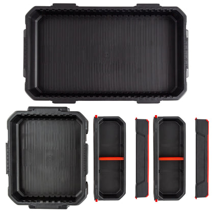 12 PIECE FULL AND HALF PARTS TRAY SET