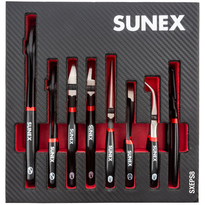 8 PIECE PLIERS SET IN EVA FOAM STORAGE TRAY