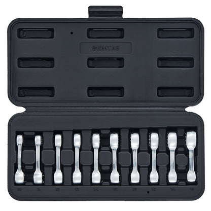 3/8" DRIVE 12 POINT METRIC 10-PIECE TORQUE ADAPTER SET