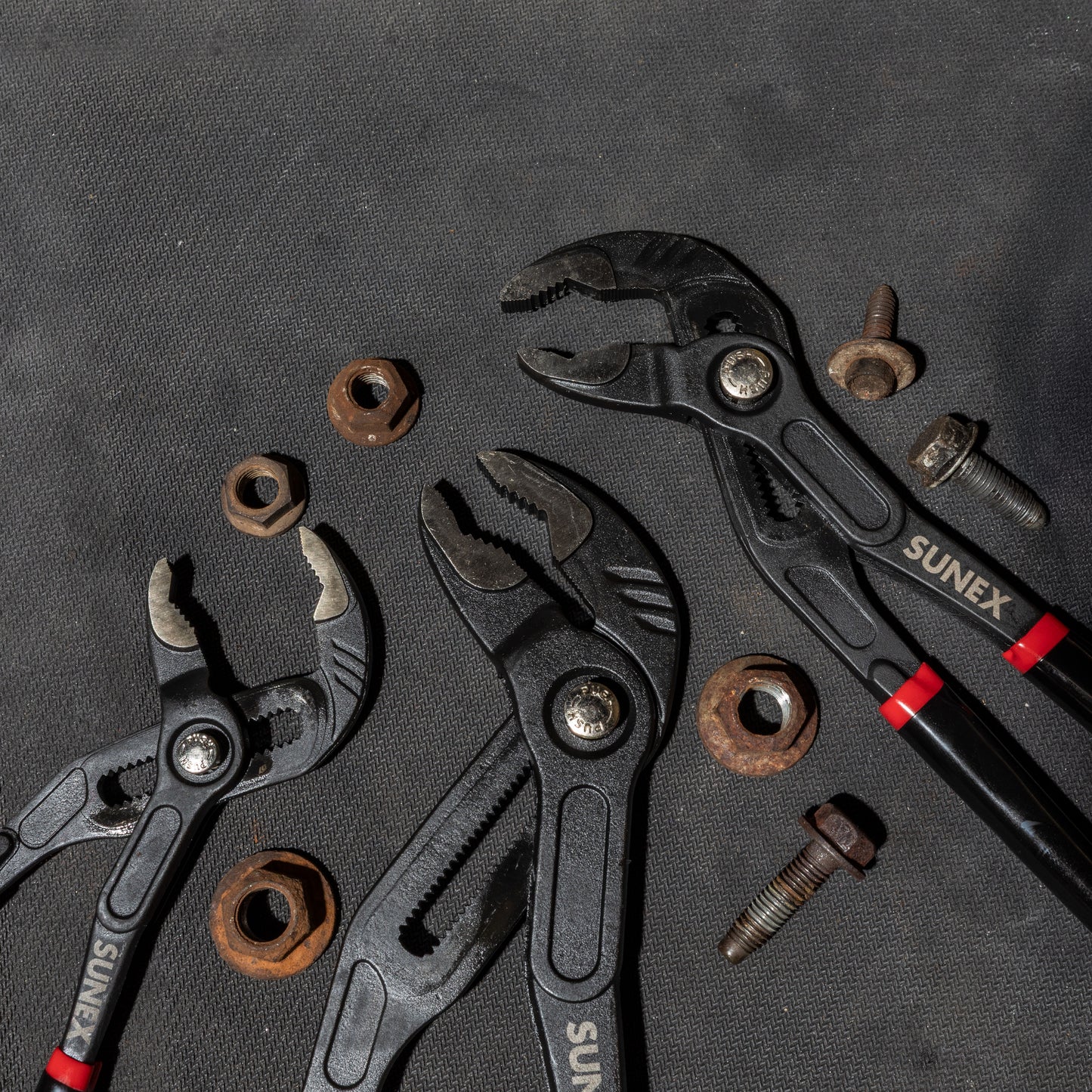 3 PIECE SLIP JOINT TOUNGUE & GROOVE PLIER SET