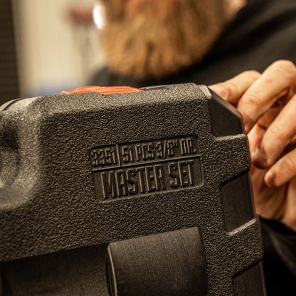 3/8" DRIVE METRIC 6 POINT STANDARD & DEEP WITH UNIVERSAL SOCKETS 51-PIECE MASTER IMPACT SOCKET SET