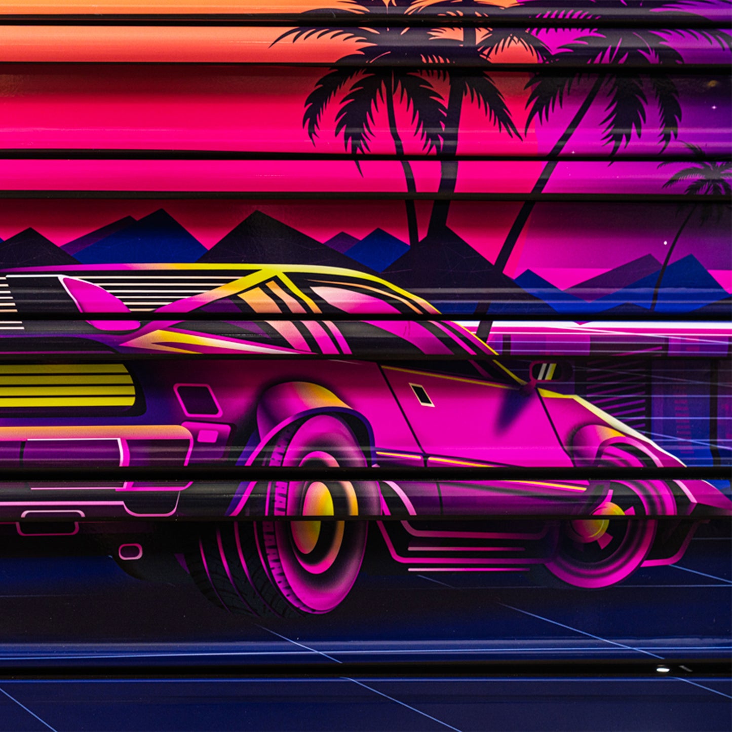 RETRO DESIGNED BLACK PREMIUM FULL DRAWER SERVICE CART - BLACK