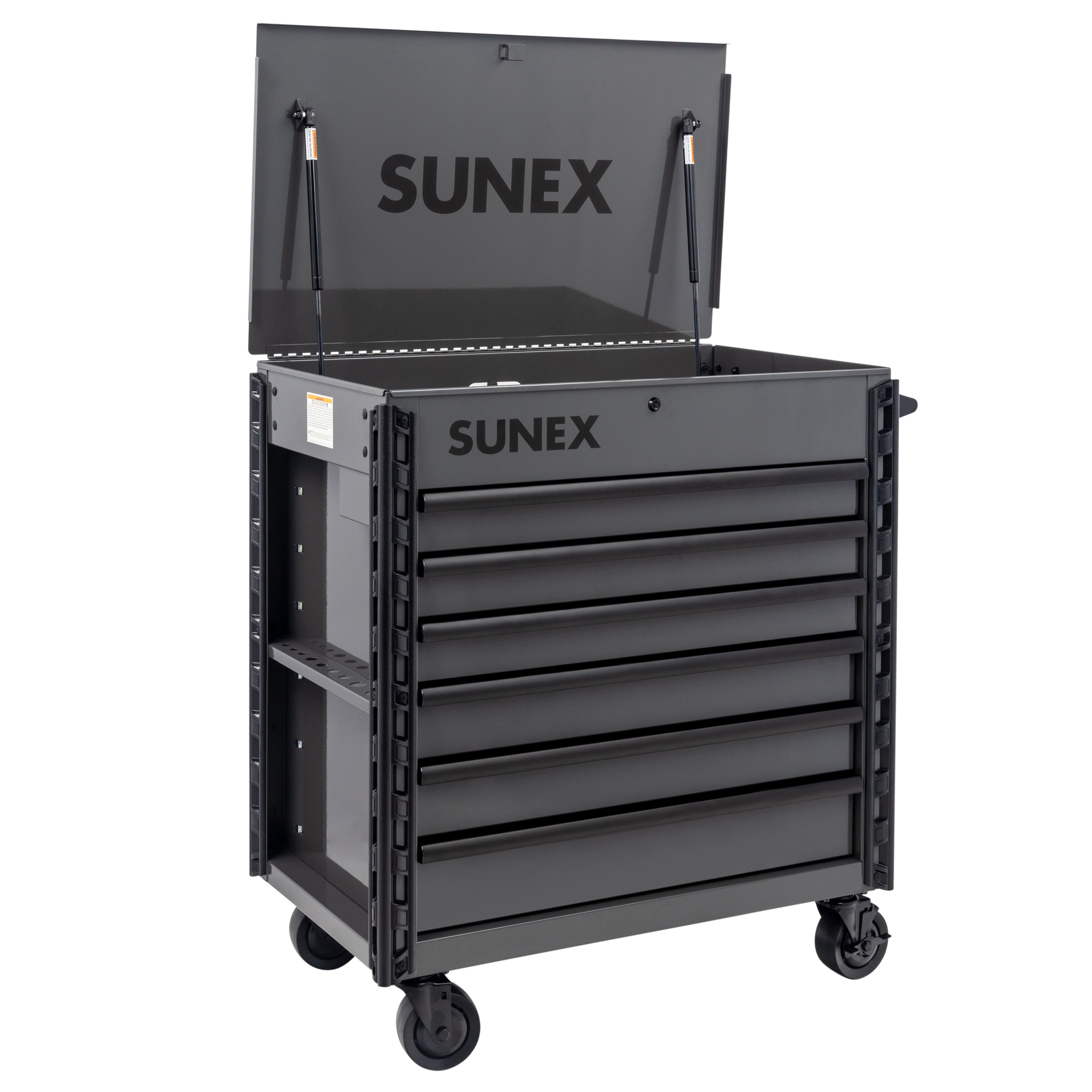 Gray Premium Full Drawer Service Cart 8056FDGRY – SUNEX Tools