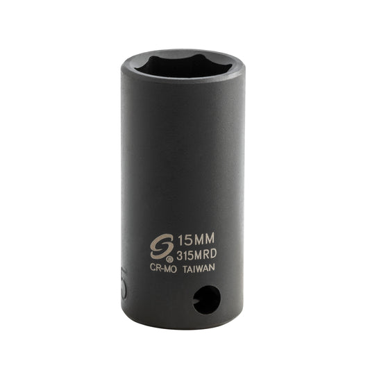 3/8" DRIVE 15MM SEMI-DEEP IMPACT SOCKET