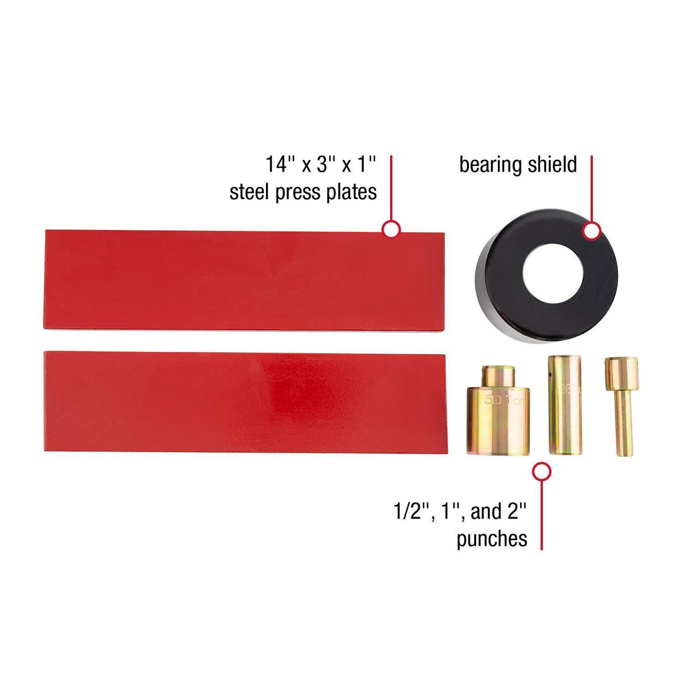 6 Piece Press Accessory Kit – SUNEX Tools