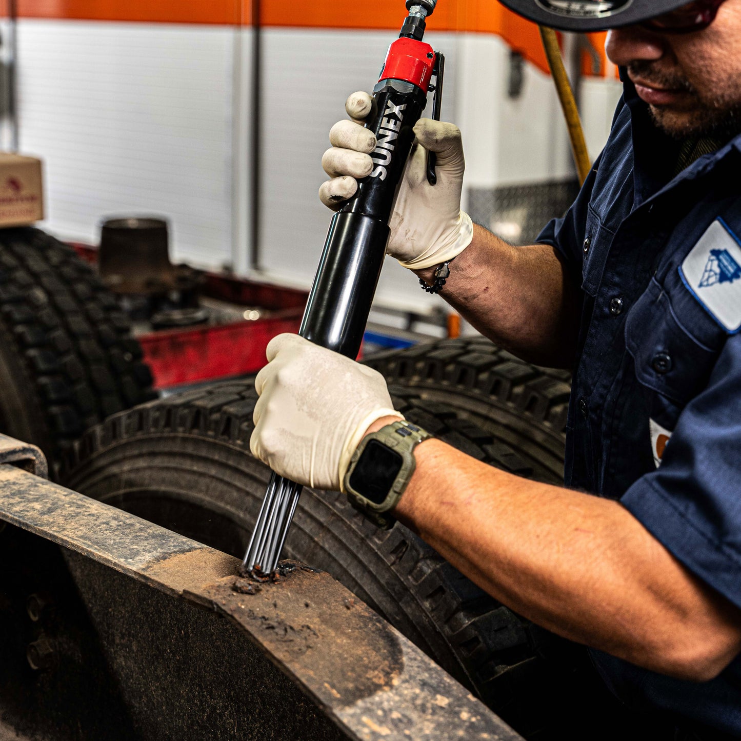 HEAVY DUTY STRAIGHT NEEDLE SCALER