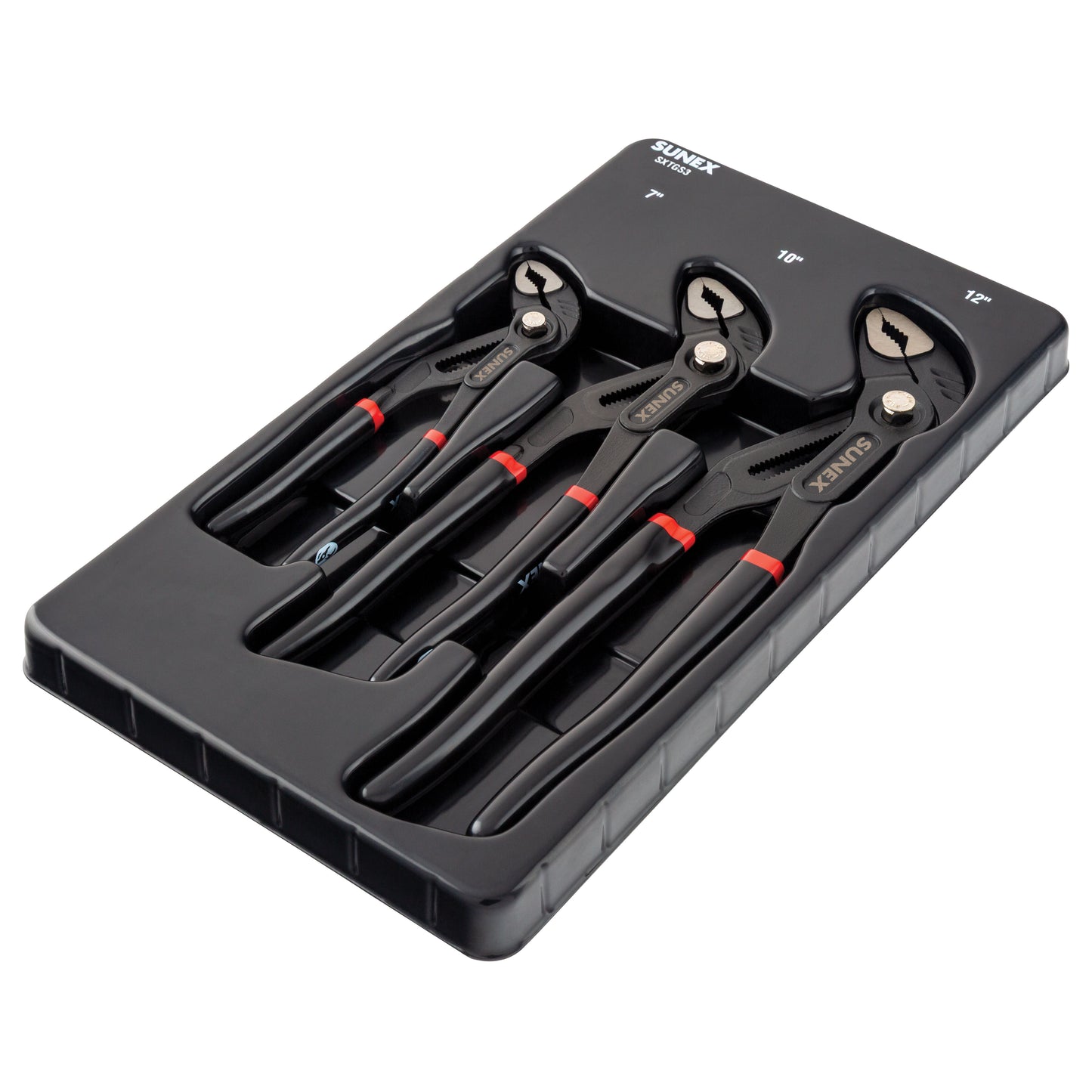 3 PIECE SLIP JOINT TOUNGUE & GROOVE PLIER SET