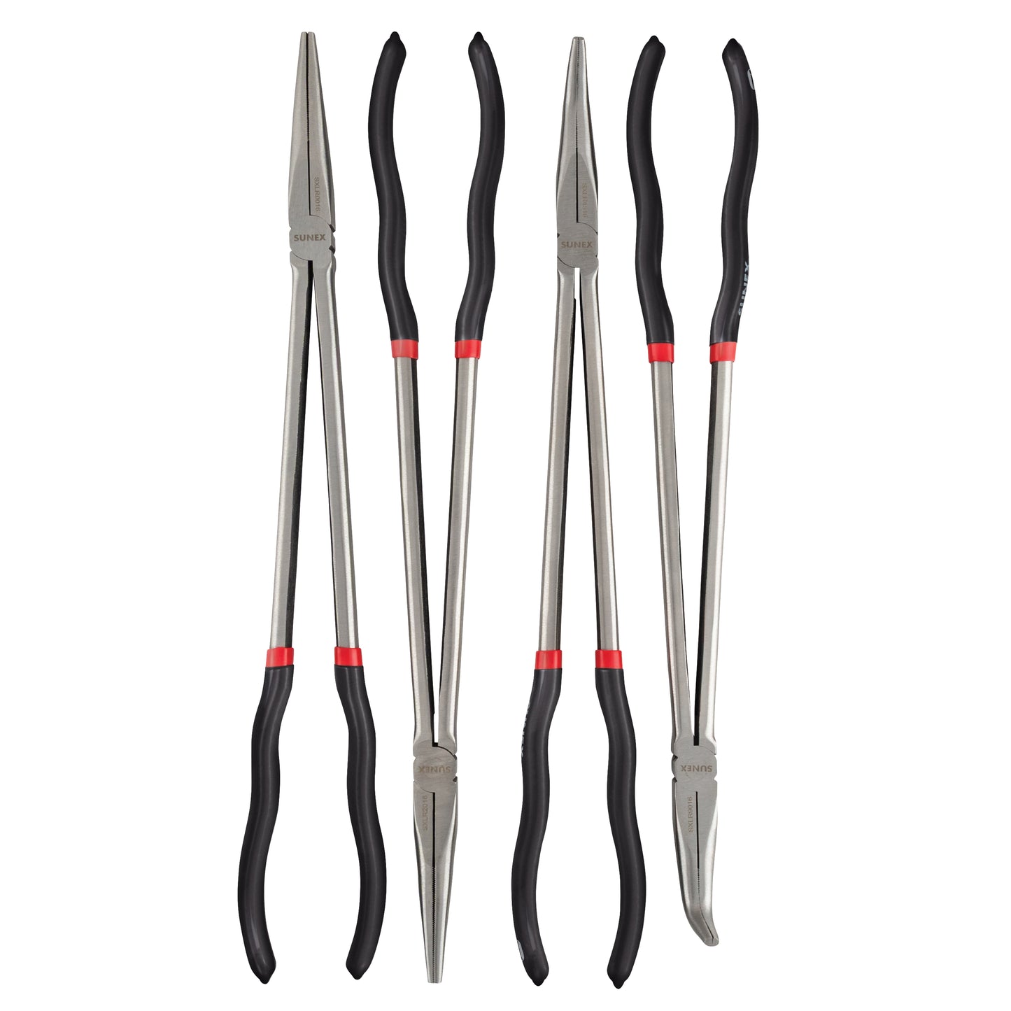 4 PIECE 16" LONG REACH PLIERS SET