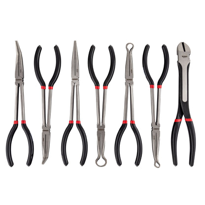 7 PIECE 11" LONG REACH PLIERS SET