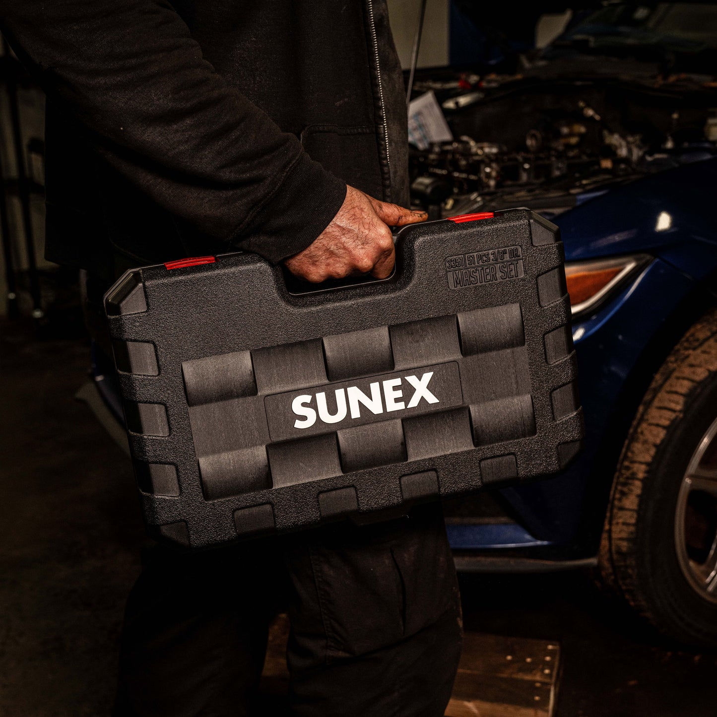 3/8" DRIVE METRIC 6 POINT STANDARD & DEEP WITH UNIVERSAL SOCKETS 51-PIECE MASTER IMPACT SOCKET SET