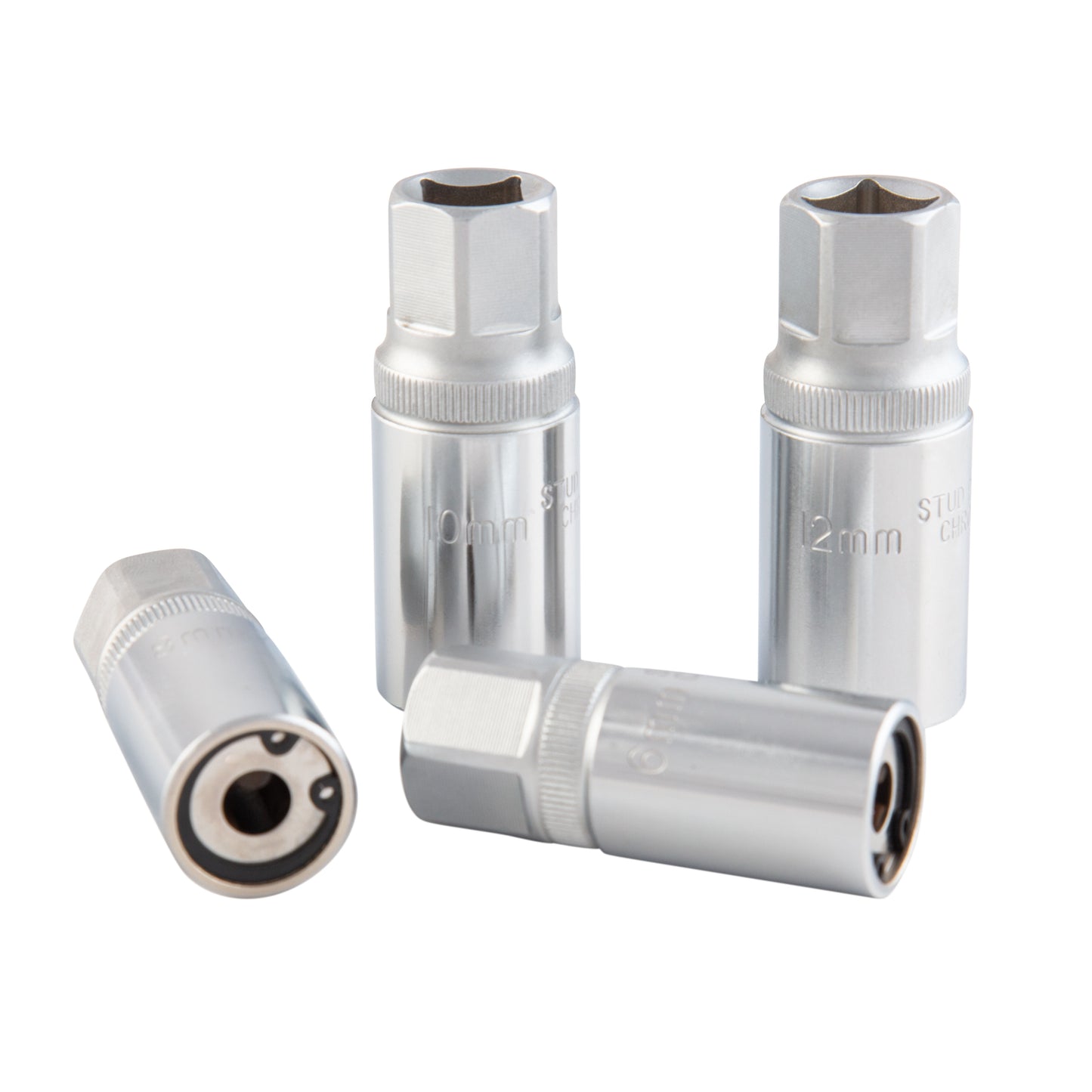 4 PC. 1/2" DRIVE METRIC STUD PULLER SET