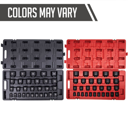 3/4" DRIVE SAE 6 POINT STANDARD 29-PIECE IMPACT SOCKET SET