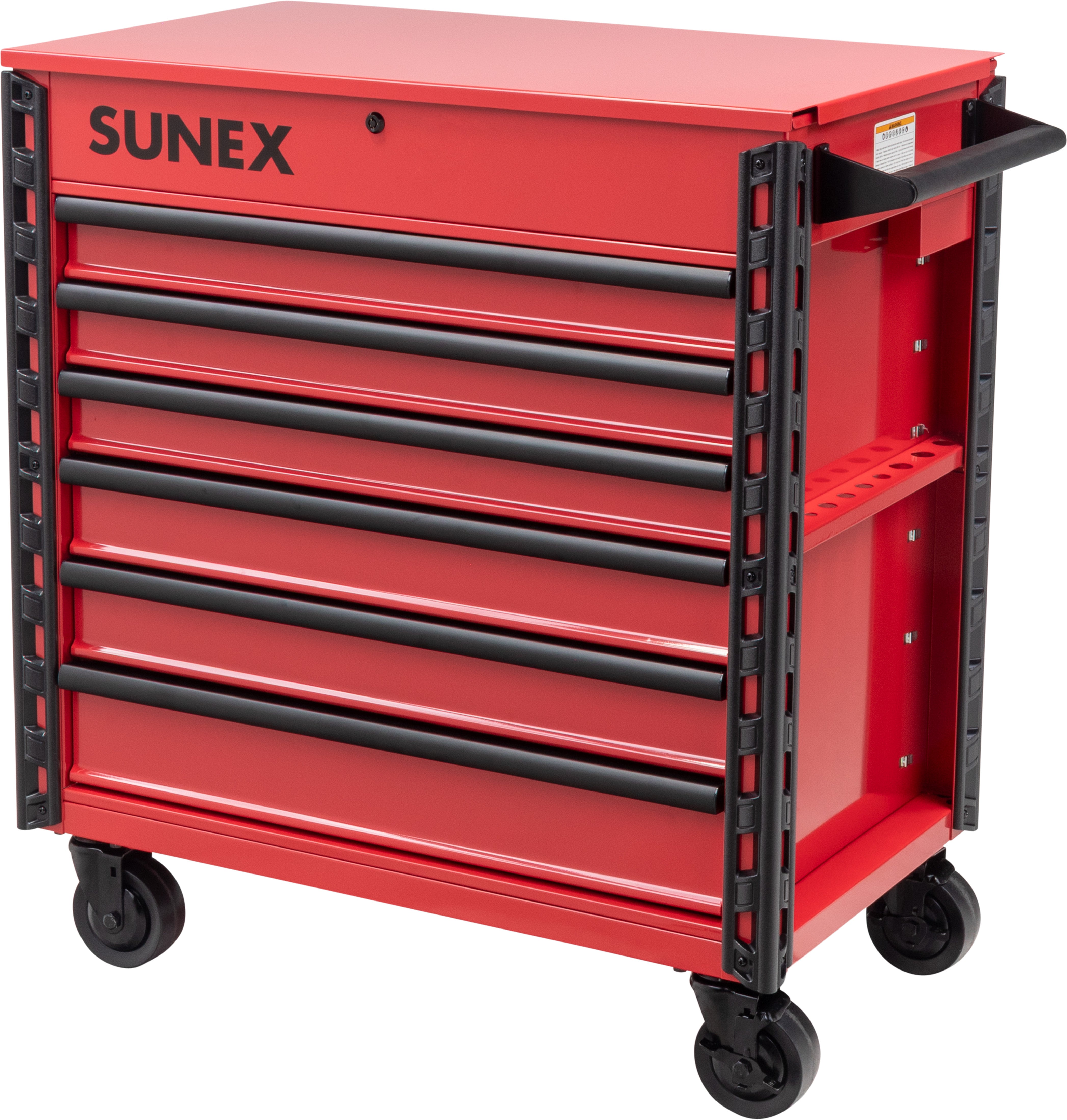PREMIUM FULL DRAWER SERVICE CART - RED – SUNEX Tools