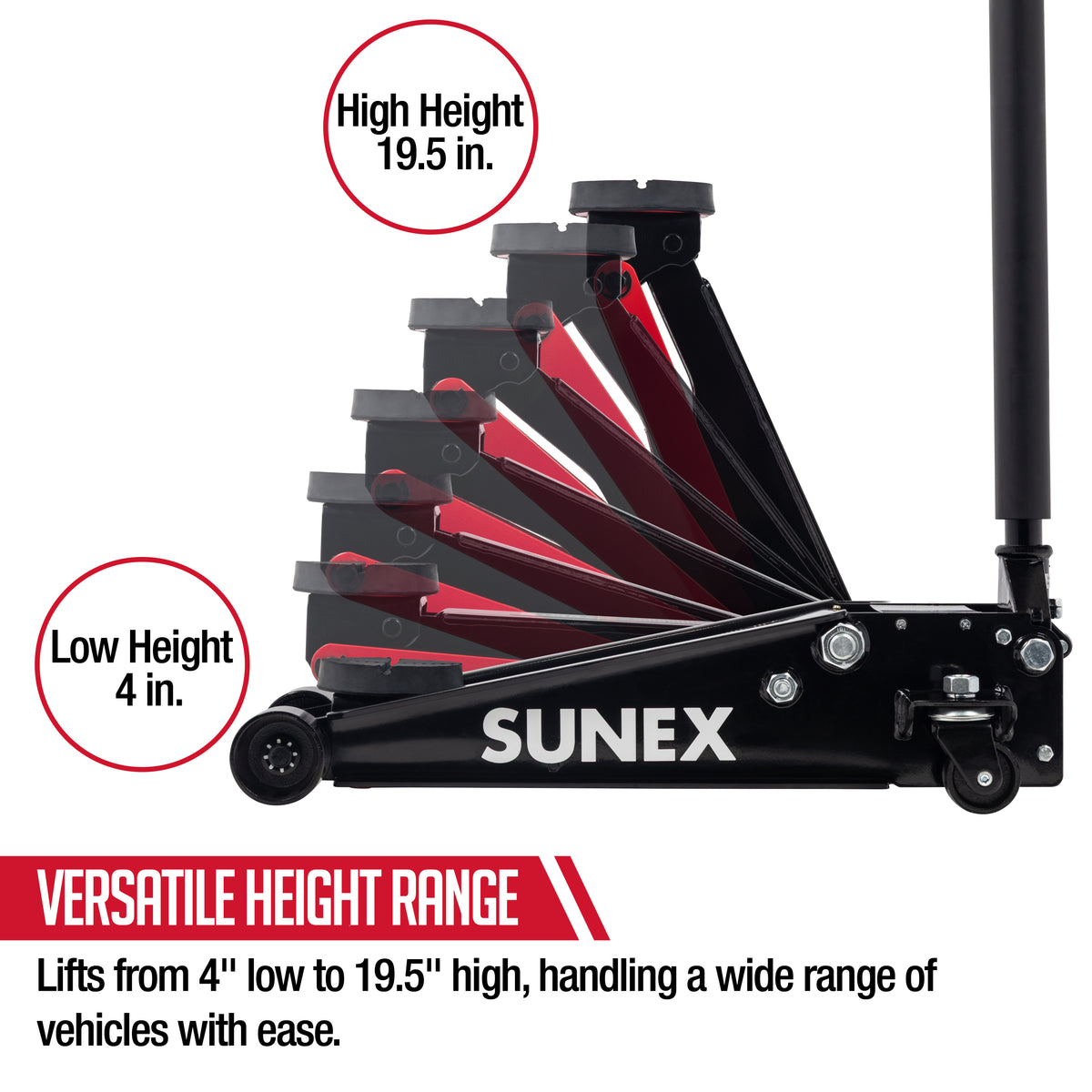 3.5 TON STEEL FLOOR JACK