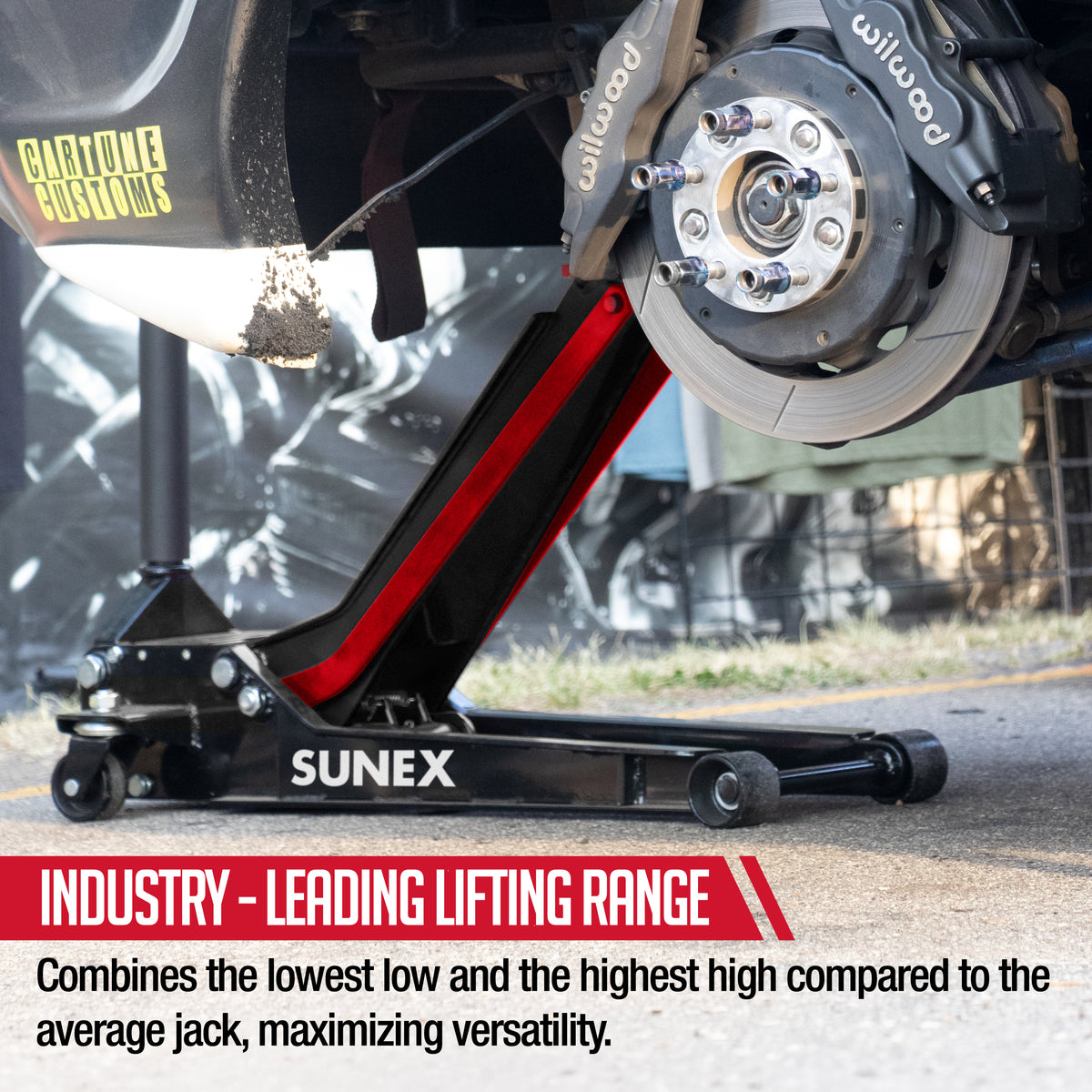 2 TON STEEL LOW RIDER FLOOR JACK