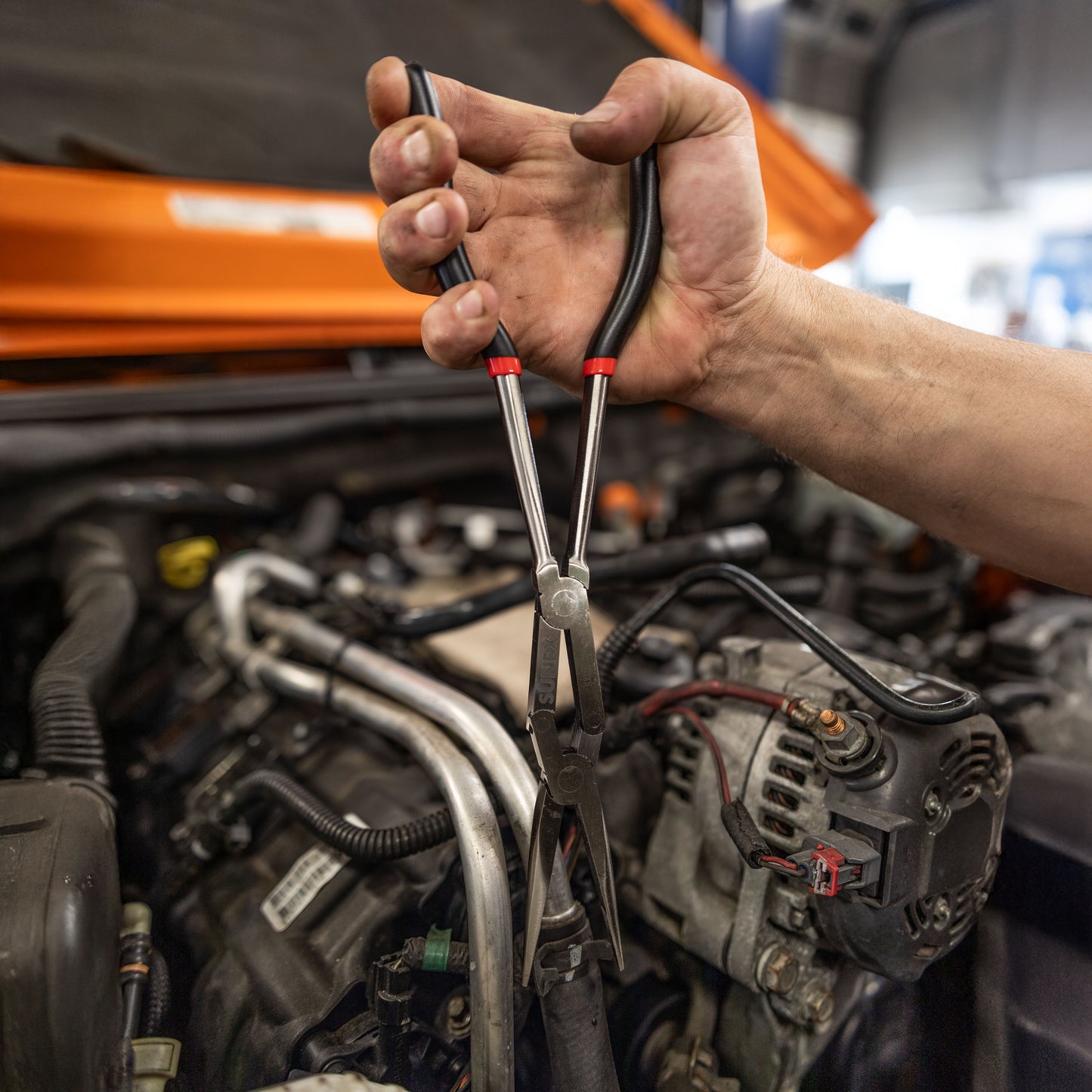 2 PIECE DUAL-JOINT EXTENDED REACH PLIERS SET