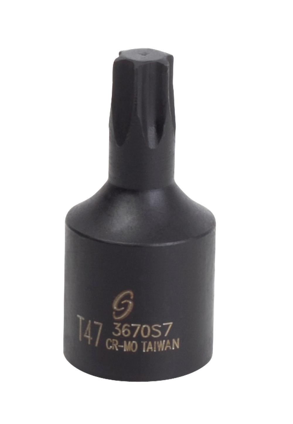 1/2 In. Drive Internal Star Impact Socket Set 8 pc. 2690S 1/2 In. Drive Internal Star Impact Socket Set 8 pc. 2690S