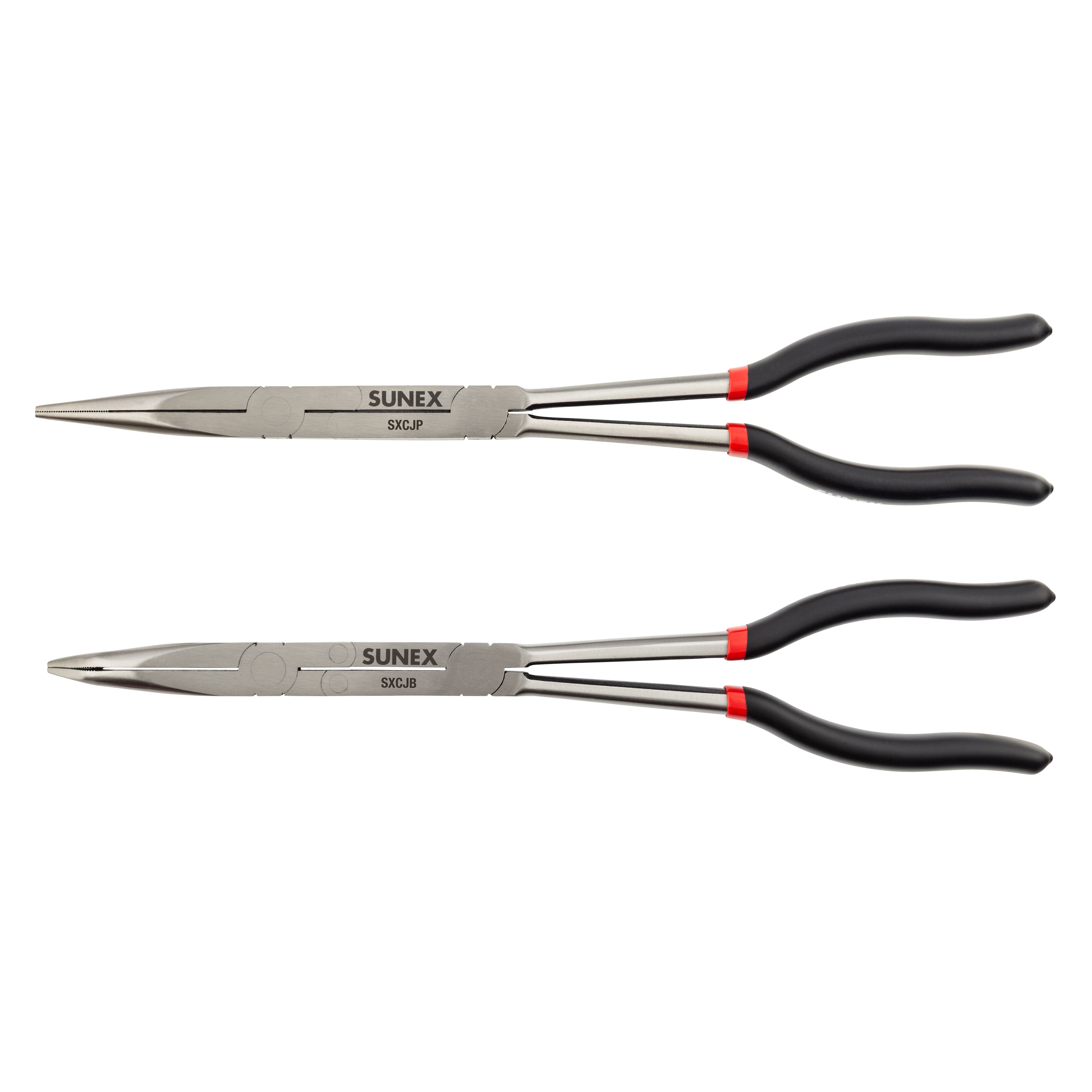 2 Piece Dual-Joint Extended Reach Pliers Set – SUNEX Tools