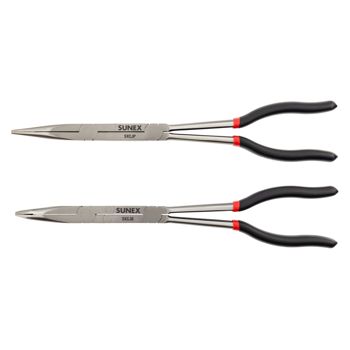 2 PIECE DUAL-JOINT EXTENDED REACH PLIERS SET