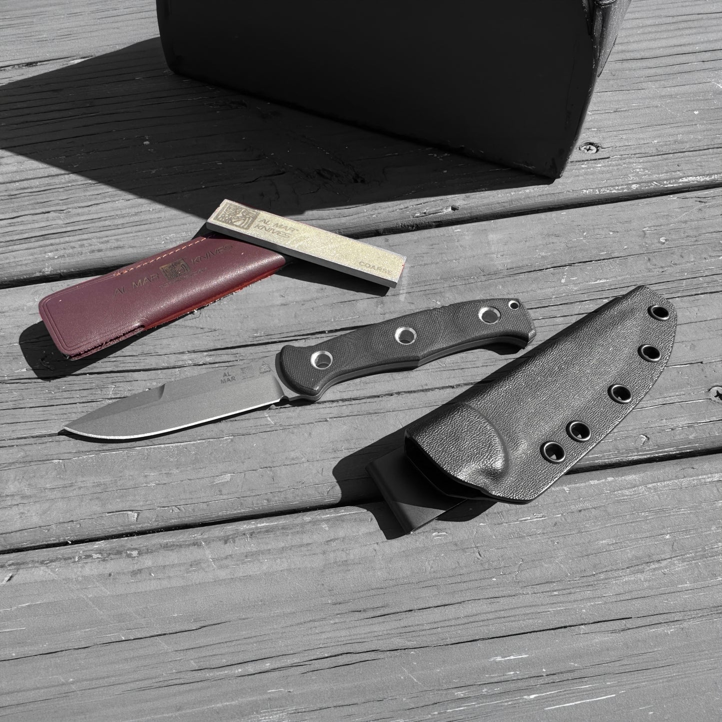 4" DIAMOND CARBIDE FIELD SHARPENER