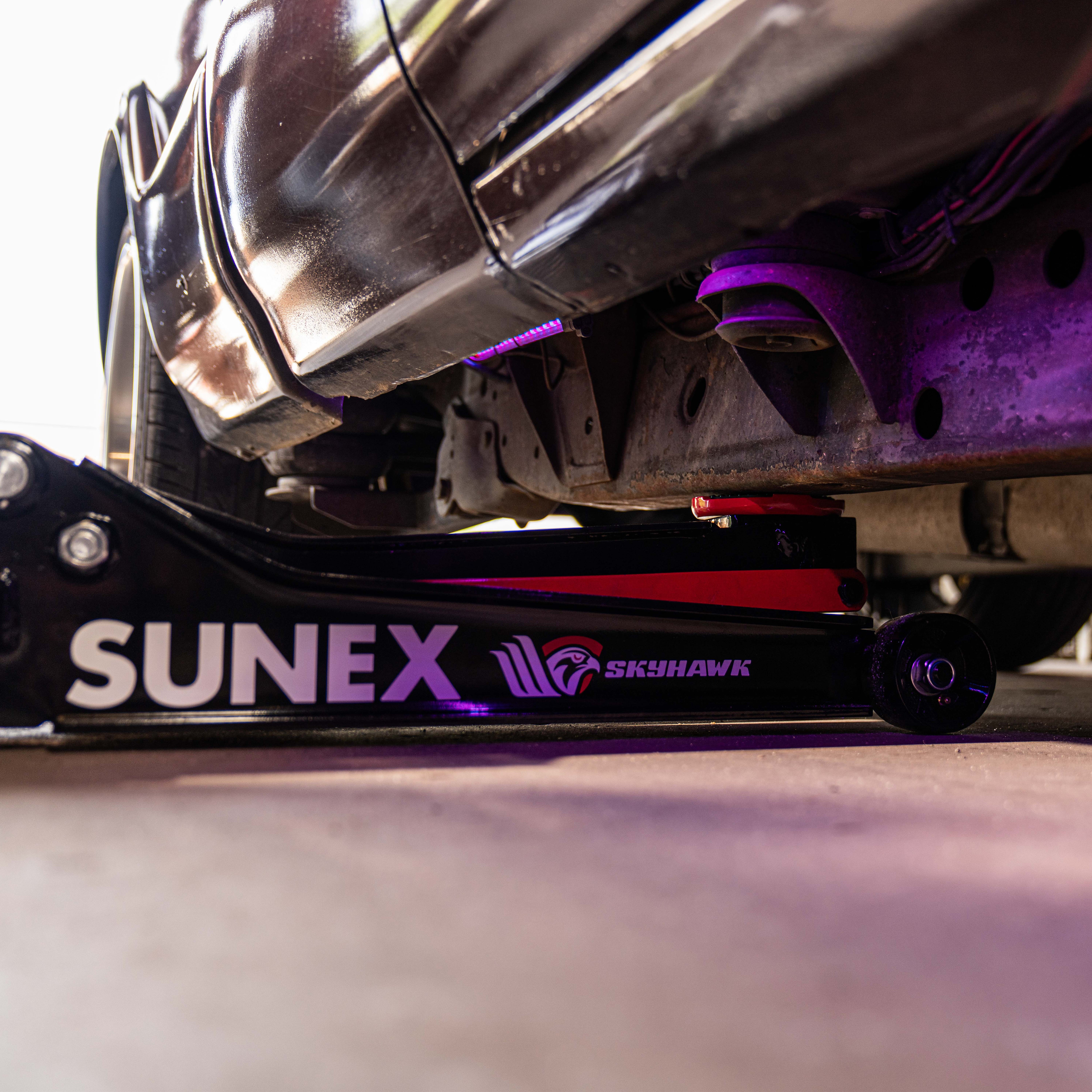 3.5 Ton High Reach Floor Jack – SUNEX Tools