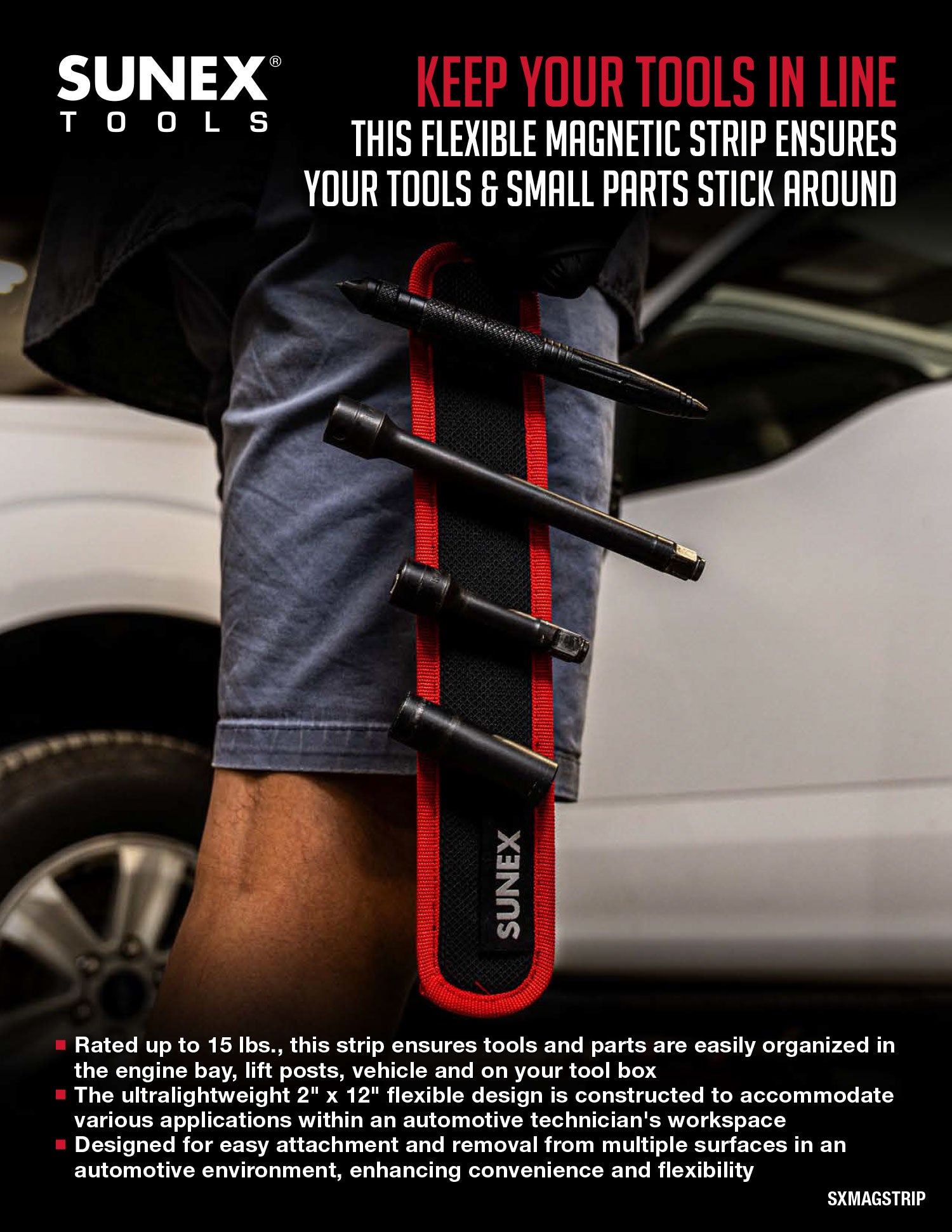 SUNEX Tools 2" x 12" Magnetic Strip Product Brochure Thumbnail