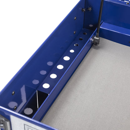 ROSIE THE RIVETER – 39" 6 DRAWER PREMIUM SERVICE CART – BLUE