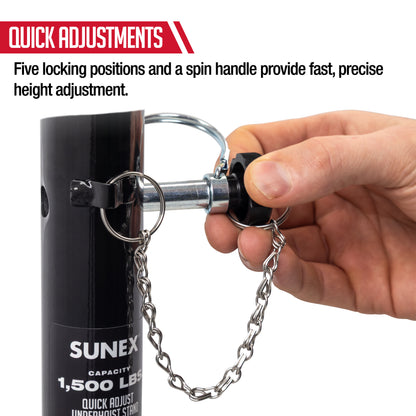 3/4 TON QUICK ADJUST UNDERHOIST STAND