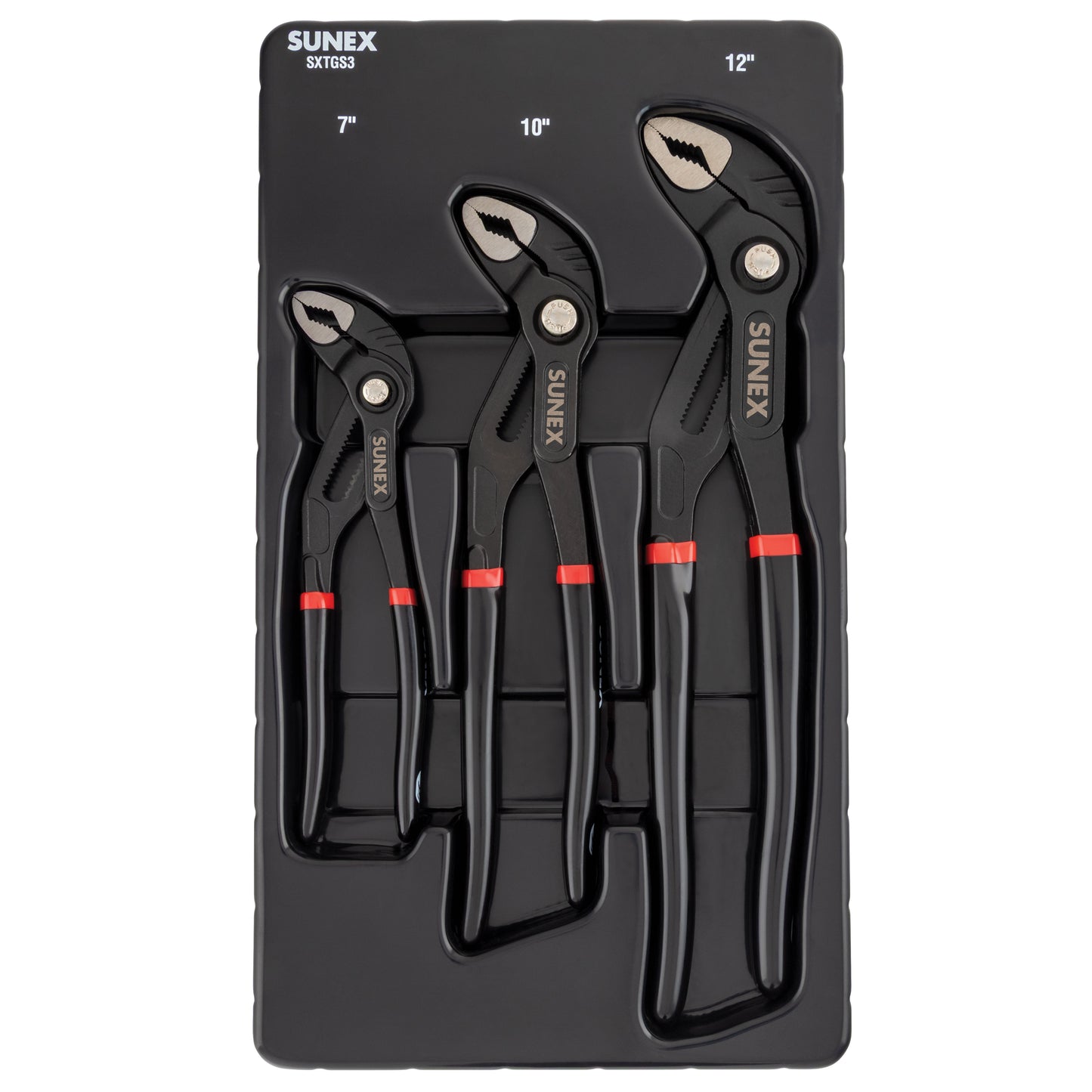 3 PIECE SLIP JOINT TOUNGUE & GROOVE PLIER SET