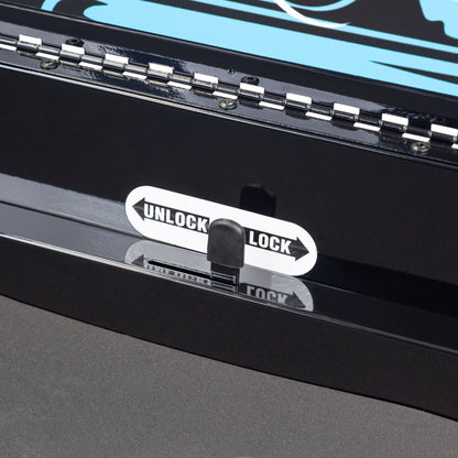 RAD DAN MANGA DESIGNED BLACK PREMIUM FULL 6 DRAWER SERVICE CART