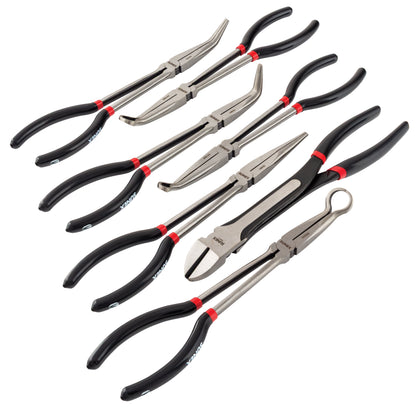 7 PIECE 11" LONG REACH PLIERS SET