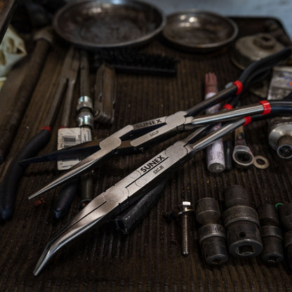 2 PIECE DUAL-JOINT EXTENDED REACH PLIERS SET