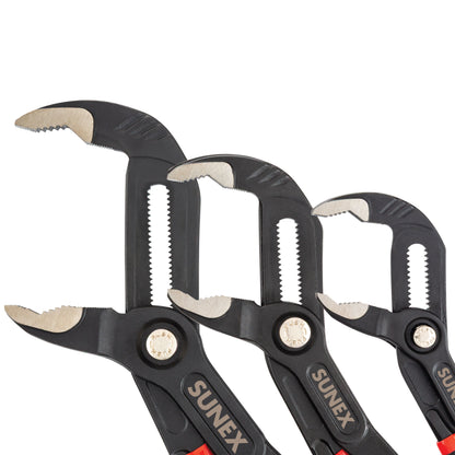 3 PIECE SLIP JOINT TOUNGUE & GROOVE PLIER SET