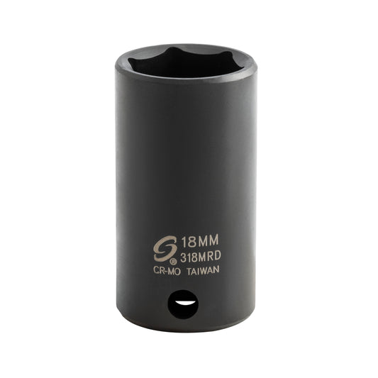 3/8" DRIVE 18MM SEMI-DEEP IMPACT SOCKET
