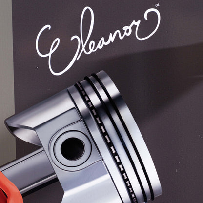 PIN-UP SERIES “ELEANOR” – 39" 6 DRAWER PREMIUM SERVICE CART – SIREN SMOKE