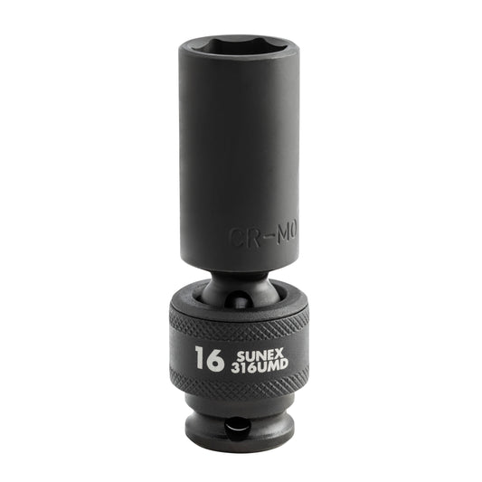 3/8" DRIVE 16MM DEEP UNIVERSAL IMPACT SOCKET