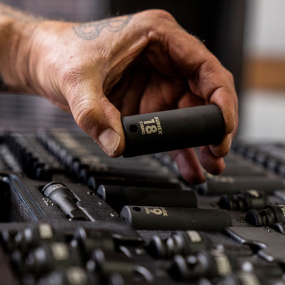 3/8" DRIVE SAE & METRIC 6 POINT STANDARD & DEEP WITH UNIVERSAL SOCKETS , STAR & EXTERNAL STAR BIT 80-PIECE MASTER IMPACT SOCKET SET