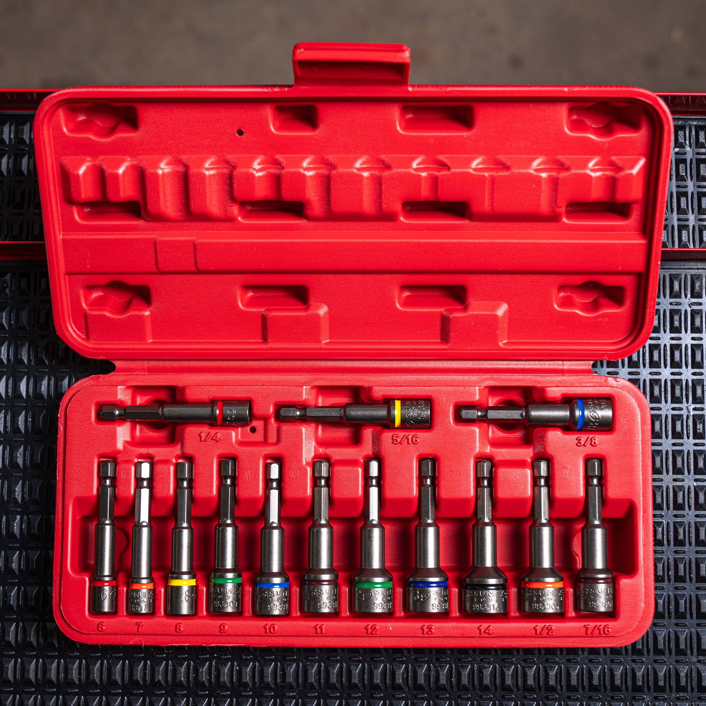 14 PC. IMPACT READY MAGNETIC NUT SETTERS SET (SAE/MM)