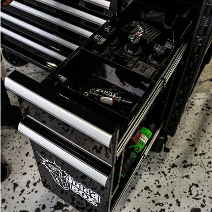 SUNEX TOOLS JUIC'D BOX 50" 7 DRAWER POWERED CART - 8065PCBK