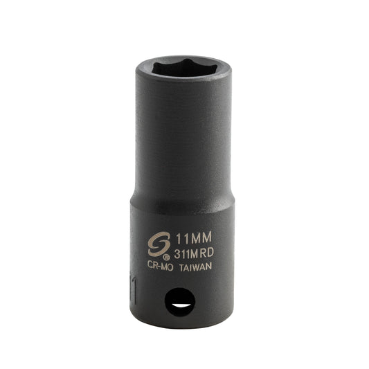 3/8" DRIVE 11MM SEMI-DEEP IMPACT SOCKET