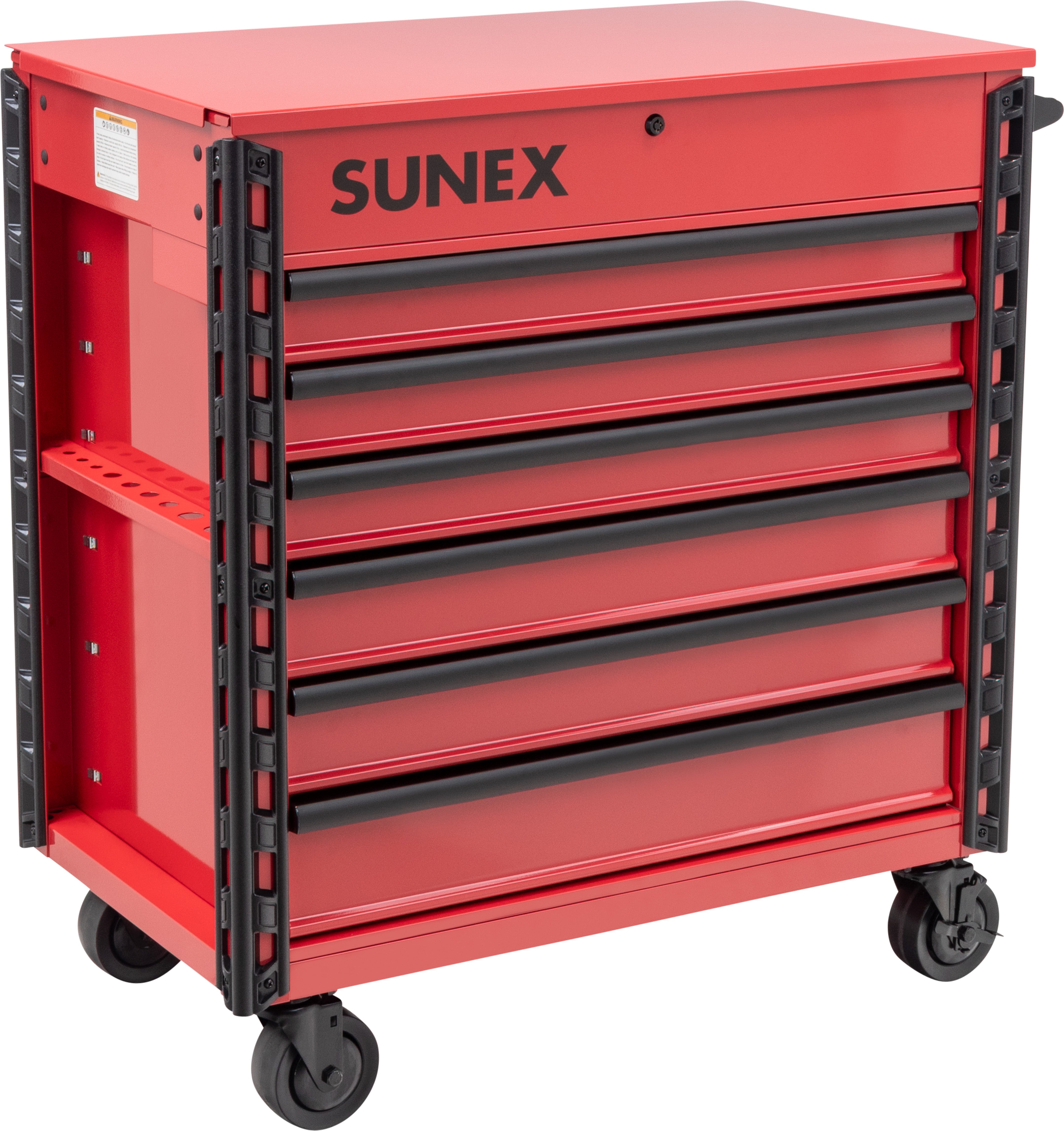 PREMIUM FULL DRAWER SERVICE CART - RED – SUNEX Tools