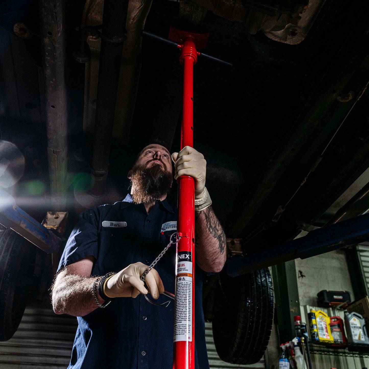 3/4 TON QUICK ADJUST UNDERHOIST STAND