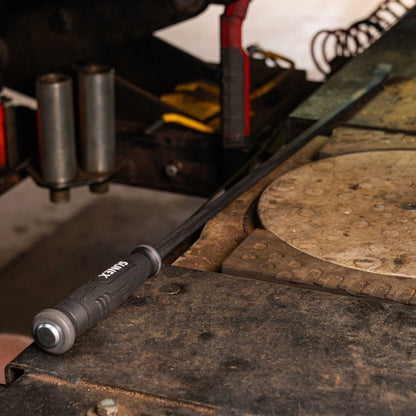 36" CURVED TIP PRY BAR WITH STRIKING CAP