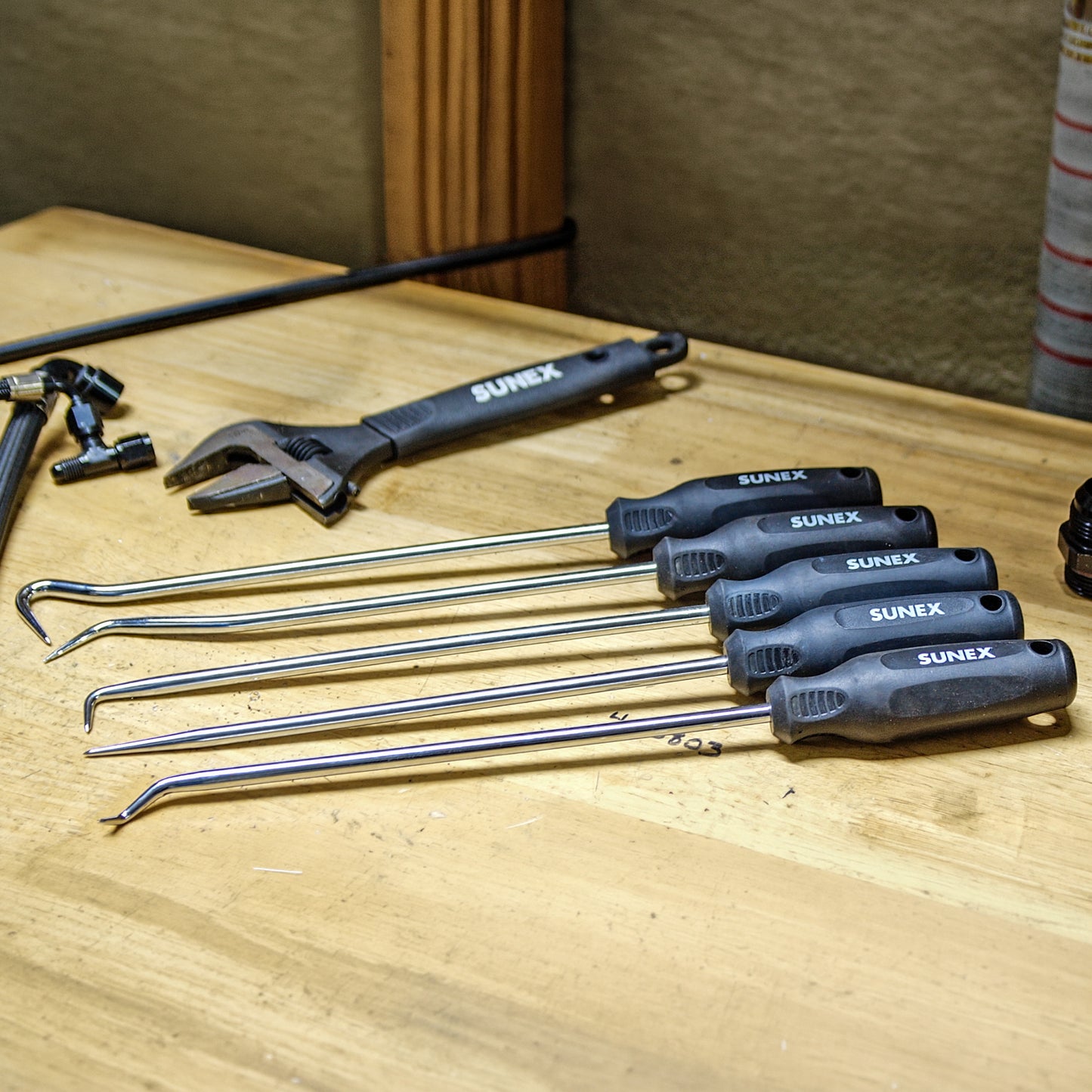 5 PIECE LONG REACH HOOK AND PICK SET