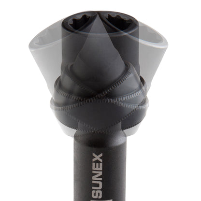 1/2" DRIVE METRIC 12 POINT DRIVELINE LIMITED CLEARANCE UNIVERSAL 9-PIECE IMPACT SOCKET SET