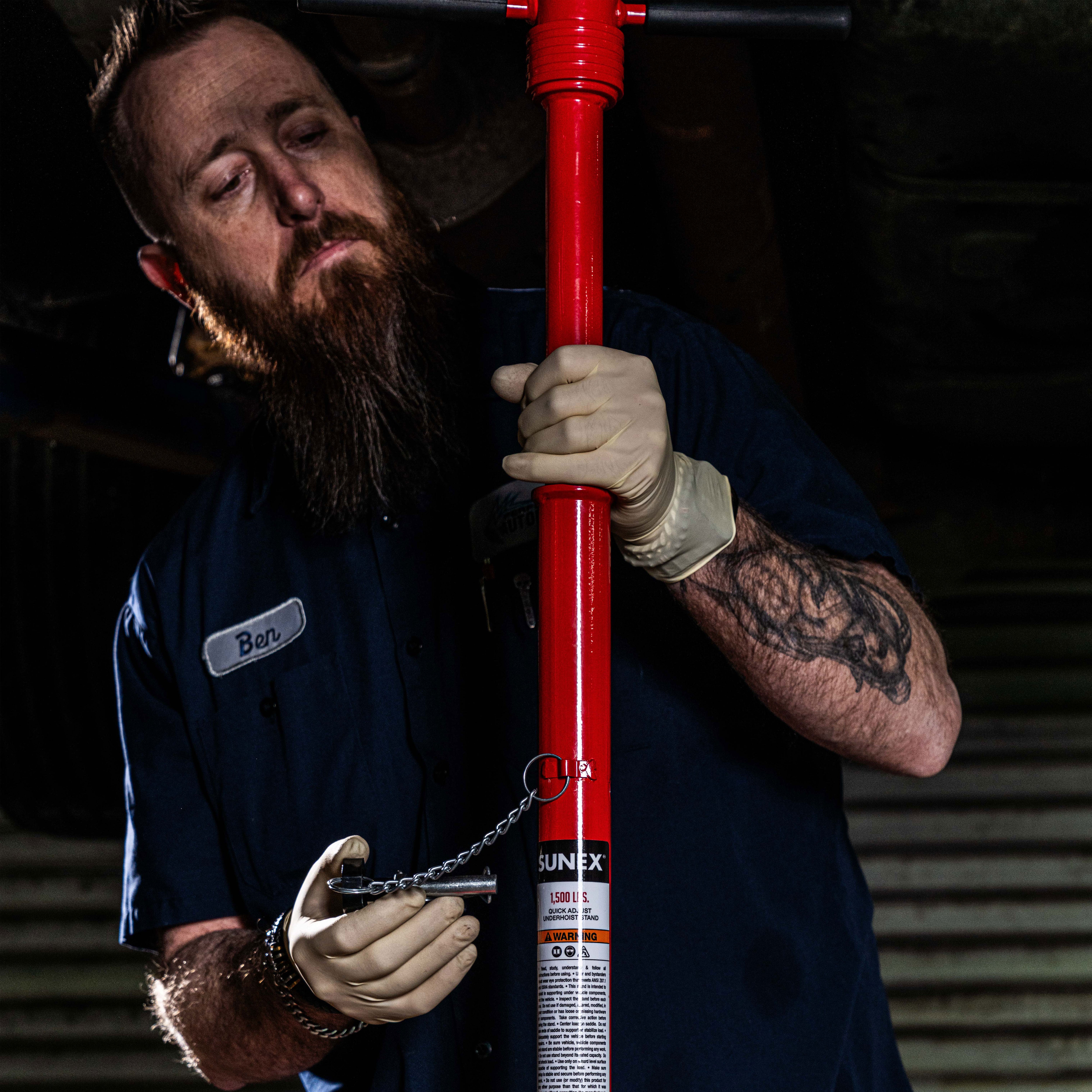 3/4 Ton Quick Adjust Underhoist Stand – SUNEX Tools