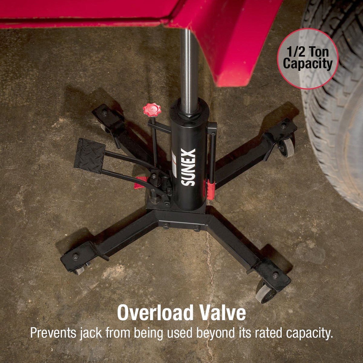 1000-POUND TELESCOPIC TRANSMISSION JACK