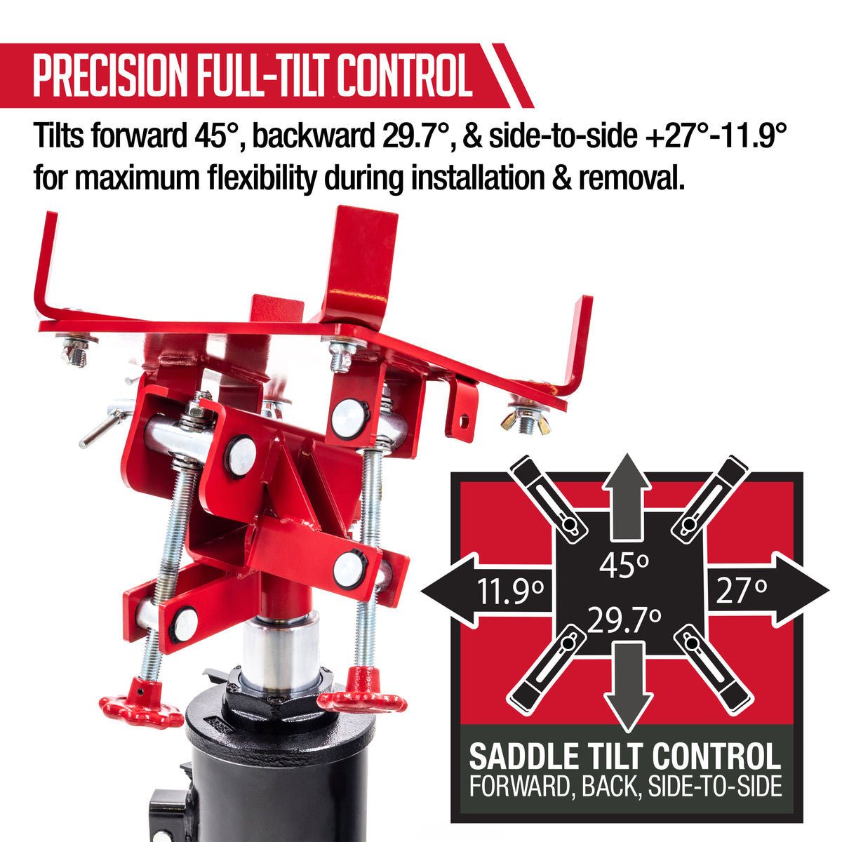 1000-POUND TELESCOPIC TRANSMISSION JACK